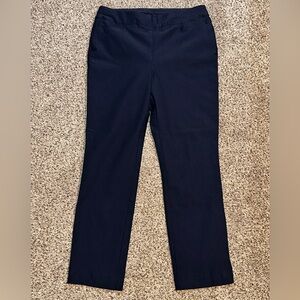 Chicos Navy Blue trousers/pants 0.5R size 6R